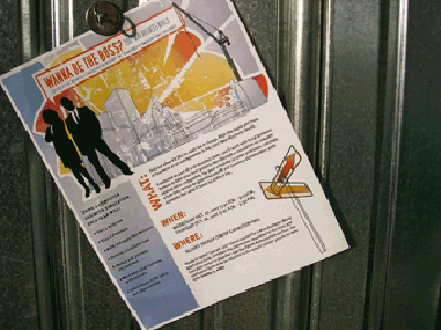 Business & Education Partnership Mini Business World promotion