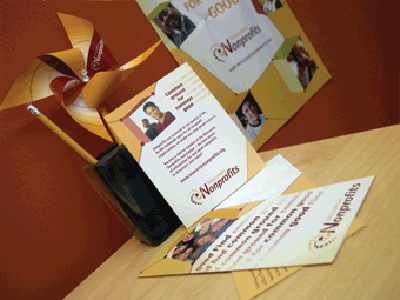 Wisconsin Nonprofits Association strategy logo tagline branding collateral event materials